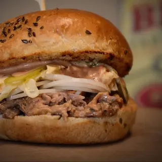 Pulled pork Burger