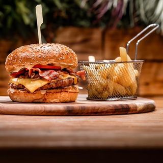  Top Gun Double Burger