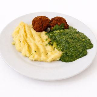 Faširanci sa špinatom i pireom