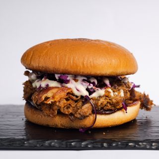 Pulled pork burger