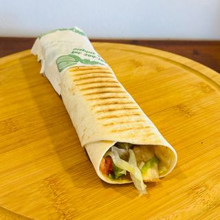 Grill chicken wrap