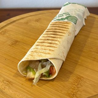 Fried chicken wrap