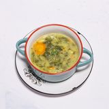 Zeleni čušpajz od blitve na bijelo