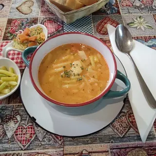 Mahune s koprom i češnjakom na bijelo