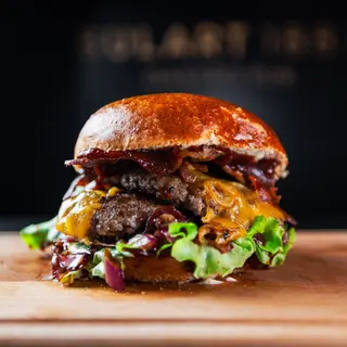 Smash BBQ double burger