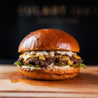 Smash classic double burger