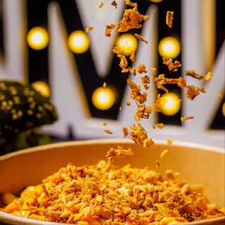 Loaded fries crunchy chicken