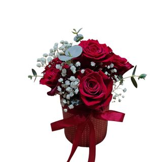 Crvene ruže flower box