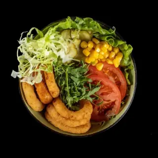 Onion rings salata
