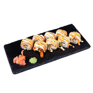 Yamato Roll + Maguro Gyoze + Red Bull