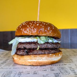 Kajmak burger double