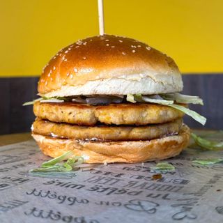 Chickenburger double
