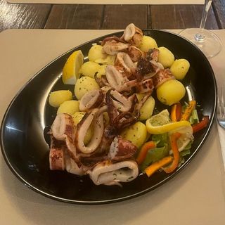 Lignje na ribarski nacin