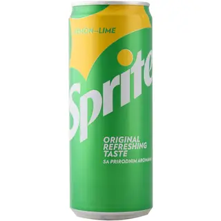 Sprite limenka 0,33l