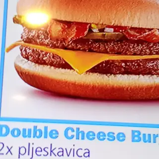Double Cheese Burger