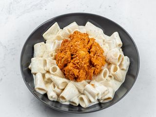 Silk chicken pasta