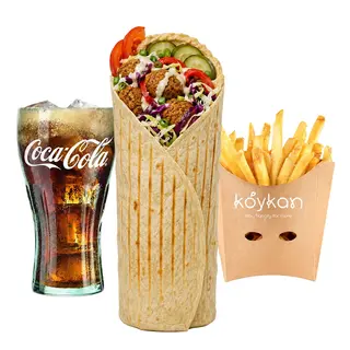 Falafel & Hummus Wrap (VG) Menu