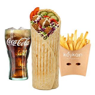 Falafel & Hummus Wrap (VG) Menu