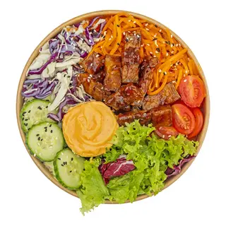 Korean Pork Belly (Salad)