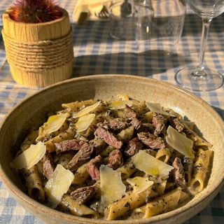 Istarski fuži s beefsteakom