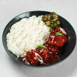 Korean Fried Chicken Bowl