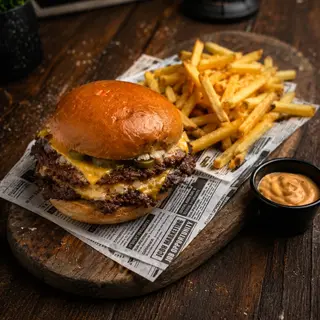 Old School smash burger