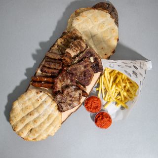 Grill plata za 2 osobe