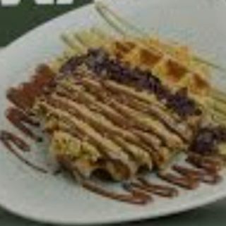 Dubai waffle