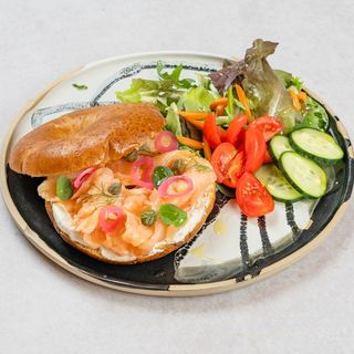 Smoked Salmon Bagel