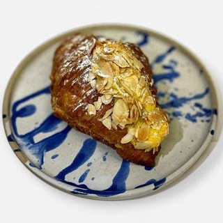 Croissant frangipan almond