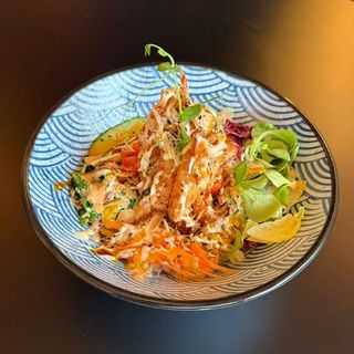34. Ebi Tempura poke