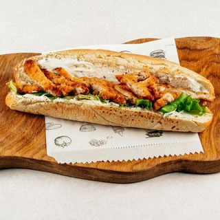 Sendvič s pohanom piletinom