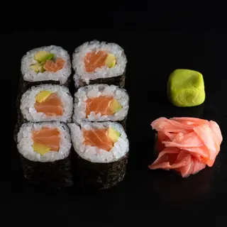 Hosomaki Sake-avocado