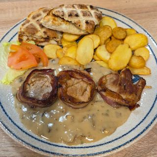 Lungić u umaku od gljiva