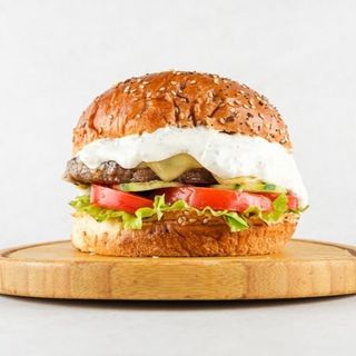 Truffle burger