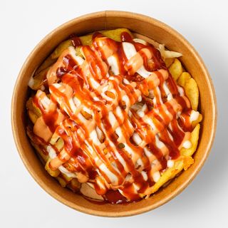 G.F Crispy Chicken Loaded Fries