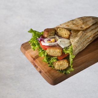 Vege falafel tortilja