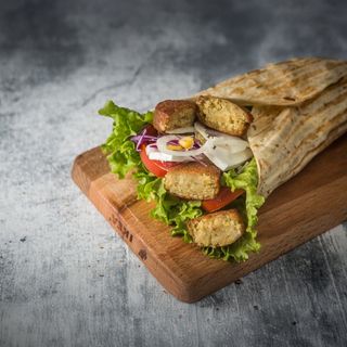 Vege falafel tortilja