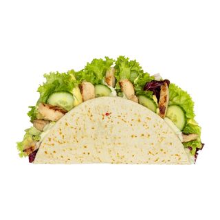 Creamy Saffron Chicken Piadina