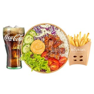 Korean Pork Belly (Bowl) Menu