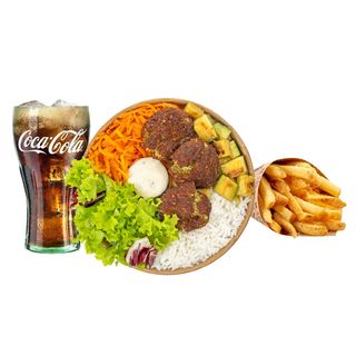 (Vege) (Bowl) Falafel Tzatziki Menu