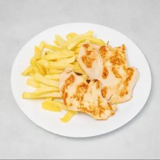 Piletina na žaru s prilogom