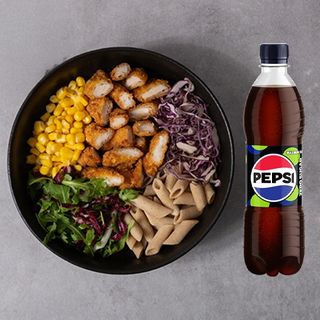 Crispy bowl+Pepsi zero limeta 0,5l