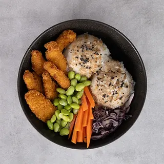Sesame chicken bowl