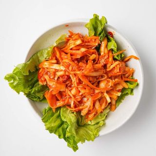 Hot, sweet and sour cabbage