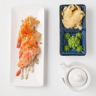 Nigiri truffle amaebi (x4 pieces)