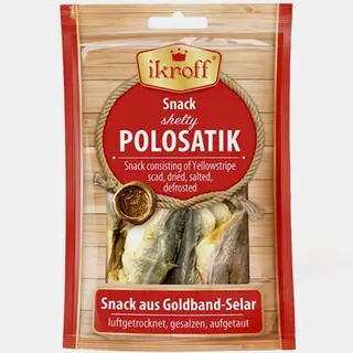 Žutoprugasta riba suha slana