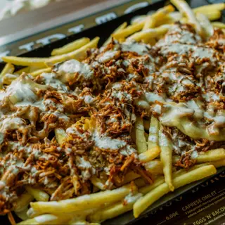 Loaded fries Puerto Rico