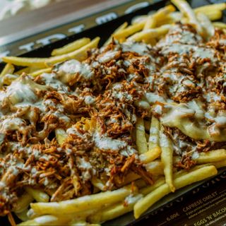 Loaded fries Puerto Rico