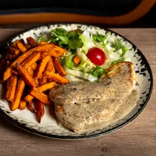 Truffle chicken glide